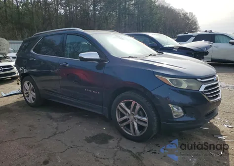 2018 Chevrolet Equinox Premier z USA, uszkodzony, nr VIN 3GNAXMEV0JL360005